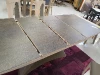 Allonges table Lastours plateau céramique