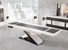 Table rectangulaire pied central plateau céramique - BER185