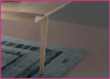 Table tonneau plateau bois ou céramique L.1,80m/H.0,77m/P.1,05m + allonges Pieds de soutien : 2 pieds de soutien + platines à visser sous plateau